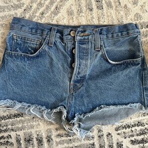 John Galt Denim Blue Women's Shorts